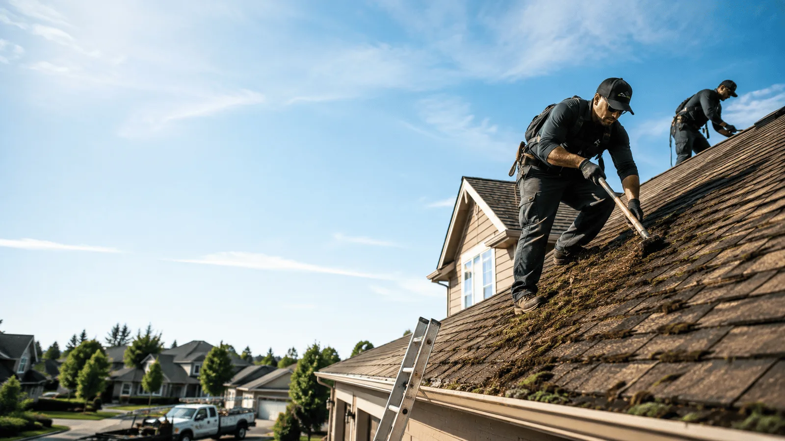 Roof Moss Removal in Detroit, ME near me